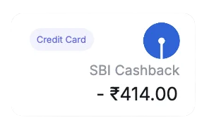 Phinance spending overview screen